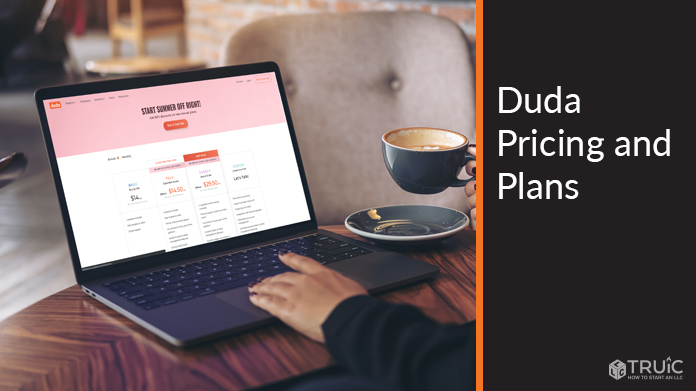 Duda pricing and plans.