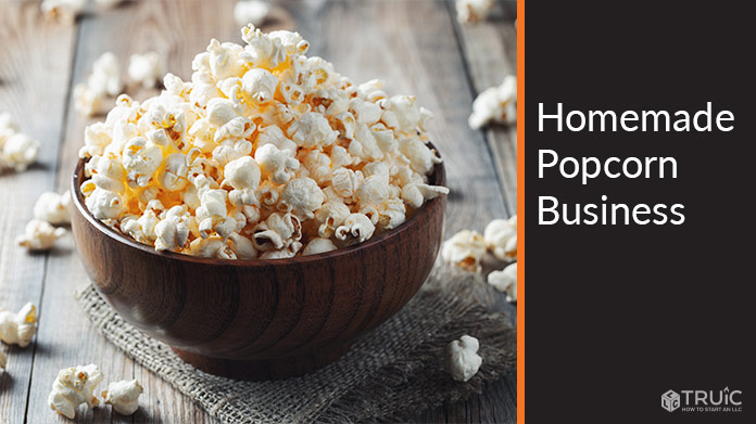 Homemade Popcorn Business Image