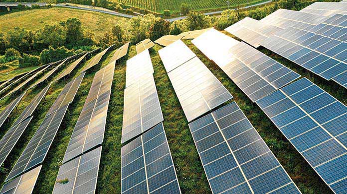 Solar Farm Business Image