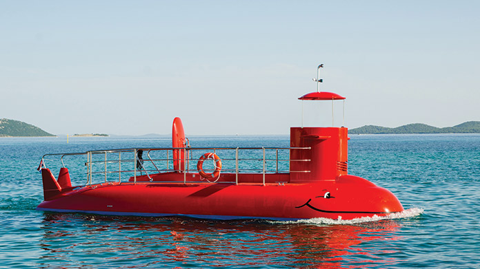 Submarine Tour Business Image