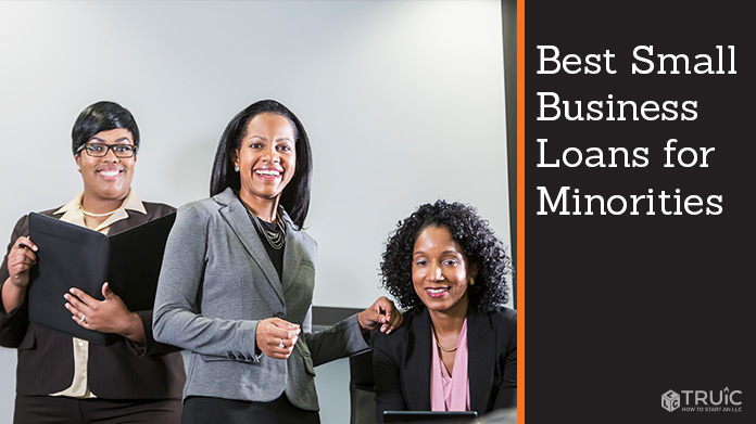 A group of three minority women running a business.