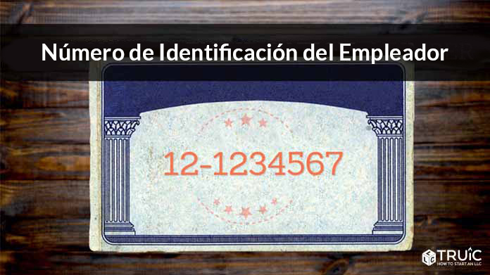 Número de Identificación del Empleador - Imagen es como tarjeta de seguro social con números de EIN