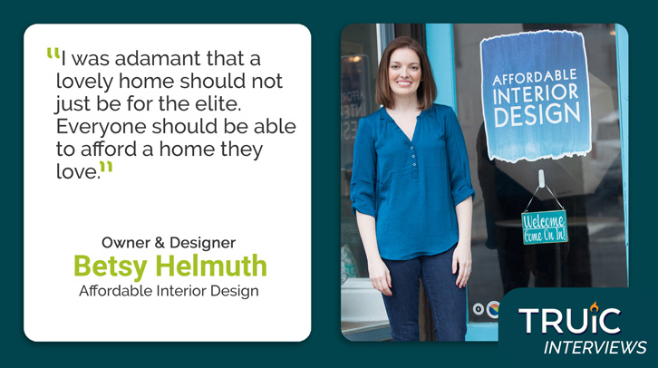 Betsy Helmuth, Affordable Interior Design