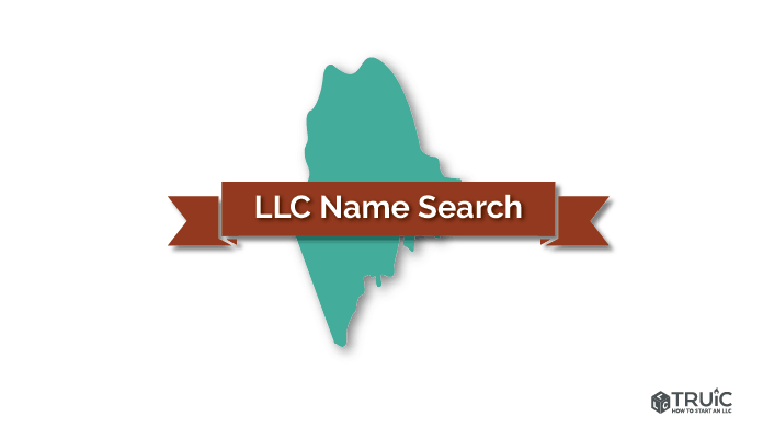 Maine LLC Name Search Image