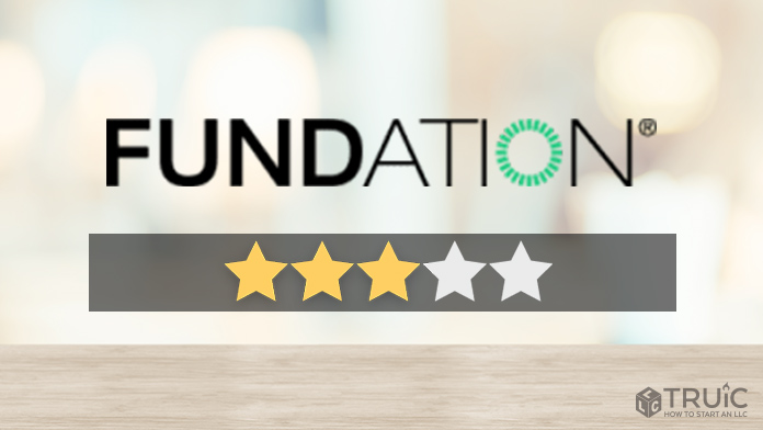 Fundation review image with 3 stars.