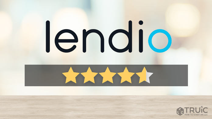 Lendio review image with 4.6 stars.