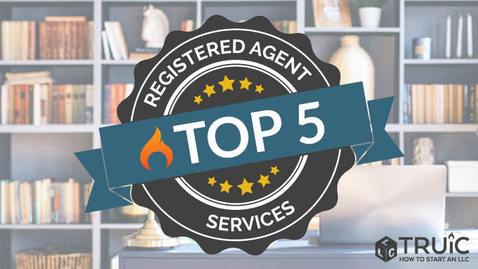Top 5 Registered Agent Services Review Image.
