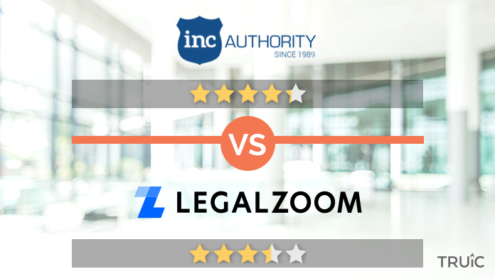 Inc Authority vs LegalZoom Review Image.