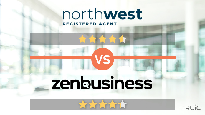 Northwest with 4.6 stars versus ZenBusiness with 4.7 stars.